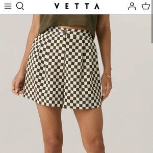 Vetta  Checkered Shorts
